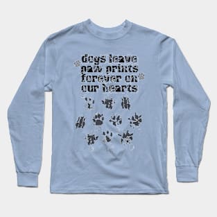 Paw Prints Forever Long Sleeve T-Shirt